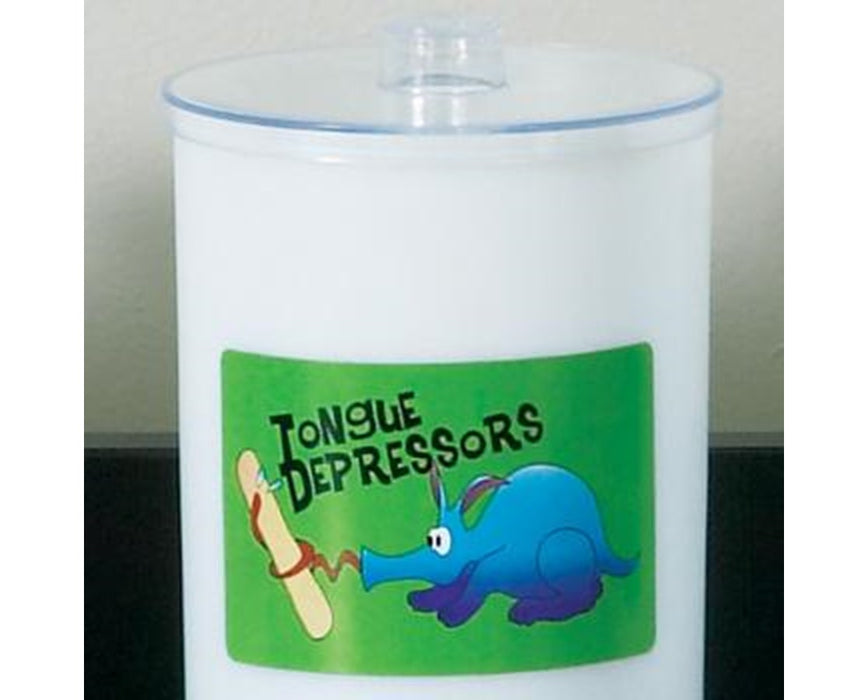 Labeled Animal Pal Kids Plastic Sundry Jars