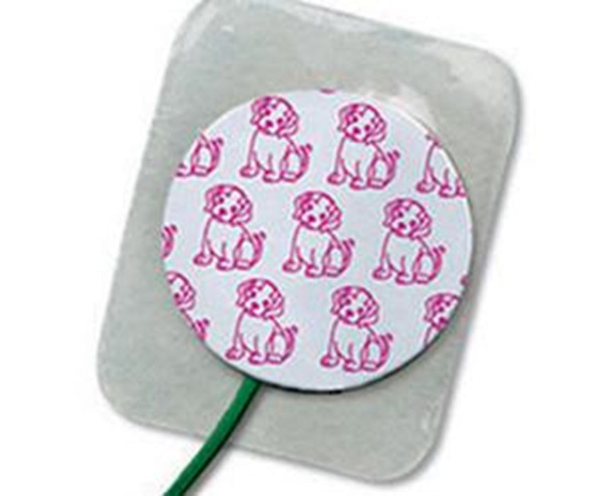 MEDI-TRACE Pre-Wired Neonatal Tape Electrodes, Case; 1" x 1.25" Rectangle - 300/cs