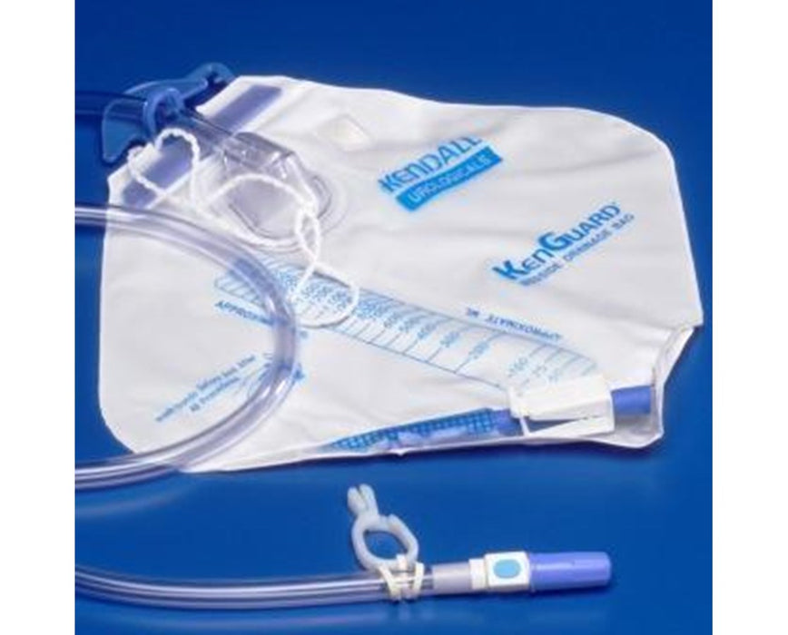 Dover Urine Drainage Bag, Needle Sampling, 2000 mL - 20/cs