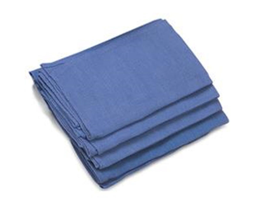 OR Towel, 17" x 27", Blue, Sterile, 4/pk, 20 pk/cs