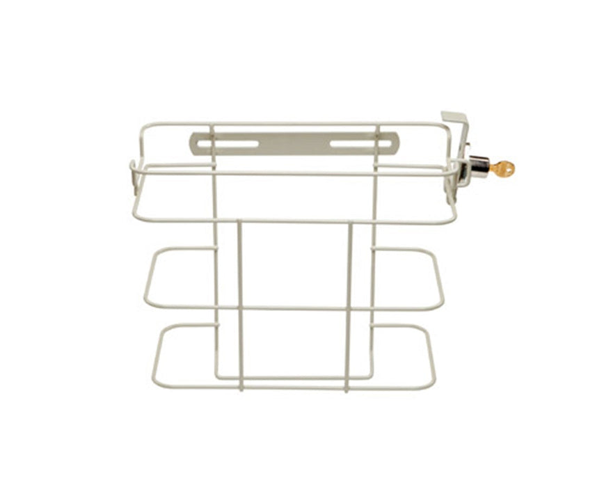 SharpSafety Locking Bracket For In Room Sharps Container - 2 & 3 Gallon - 5/Cs