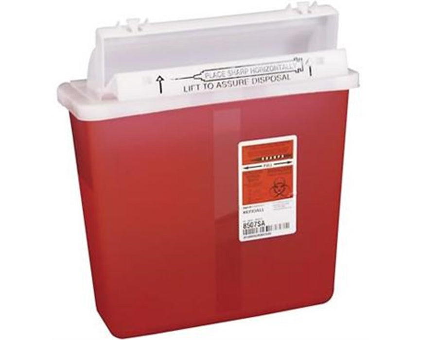 3 Gal. Renewable Multipurpose Pharmaceutical Sharps Disposal Container w/ Counter-Balanced Lid (20/case)