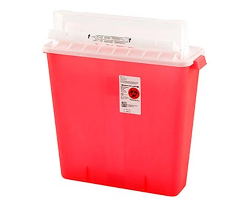 3 Gal. Renewable Multipurpose Pharmaceutical Sharps Disposal Container w/ Counter-Balanced Lid (20/case)