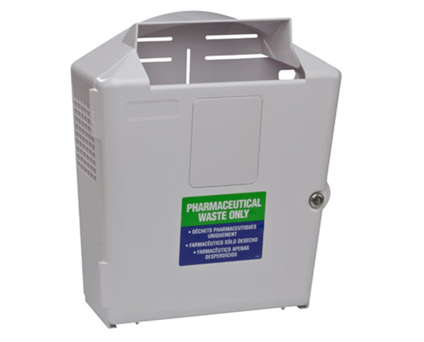 SharpSafety Wall Enclosure, For Pharmaceutical Waste Container - 1/Cs