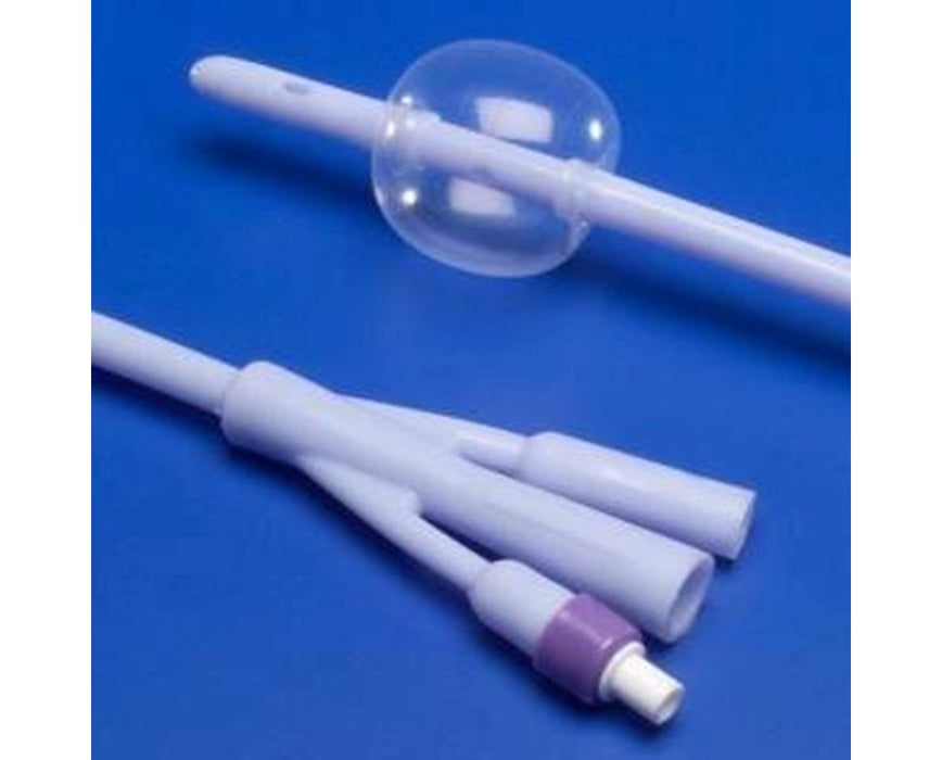 Dover 100% Silicone Foley Catheter, 5cc, 2-way