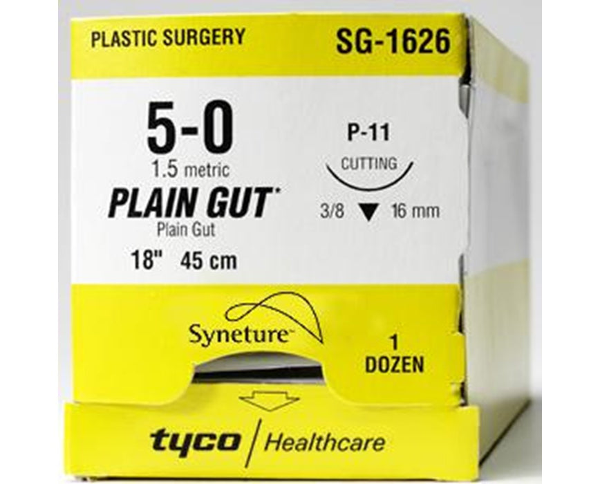 Plain Gut Sutures, Size 3-0