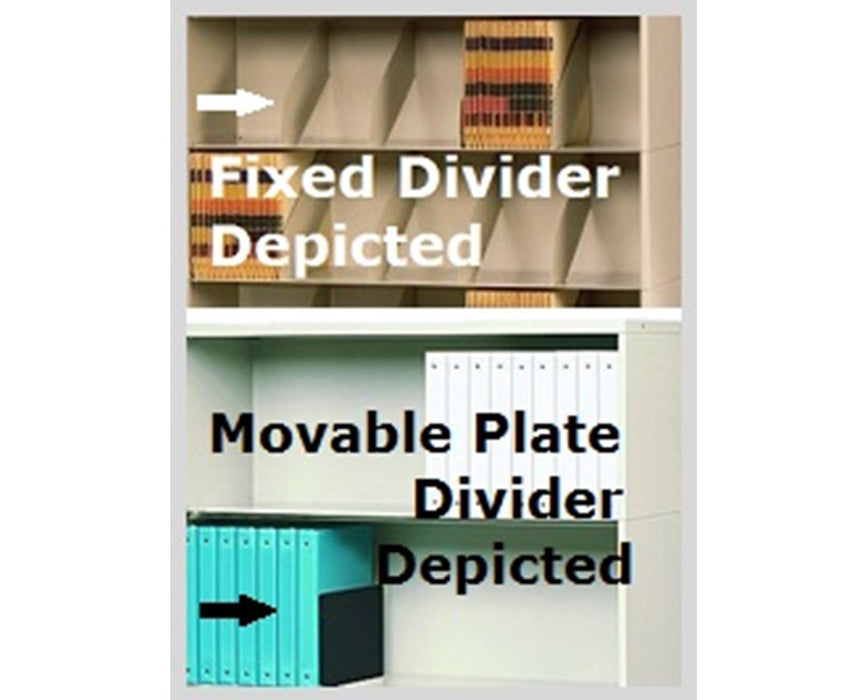 ThinStak Open Shelf Filing System - 8 Tiers - Letter-Size