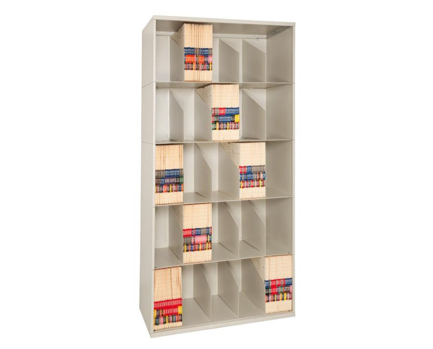 ThinStak Open Shelf Filing System - X-Ray File Depth