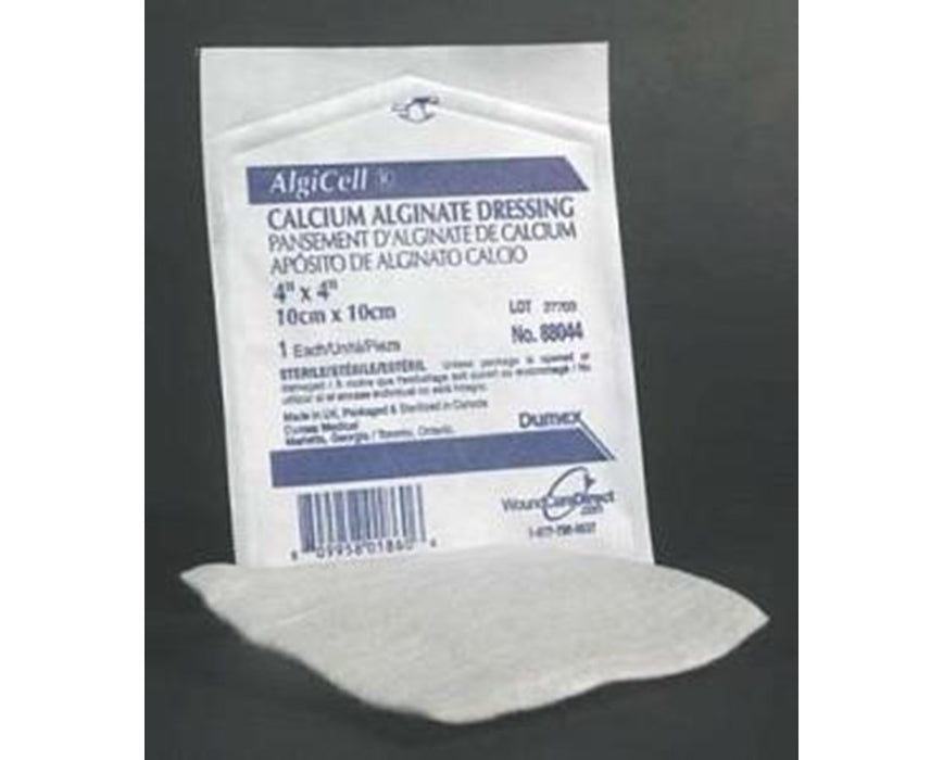 ALGICELL Calcium Alginate Dressing, Rope, Sterile, 4" x 4" (40/Case)