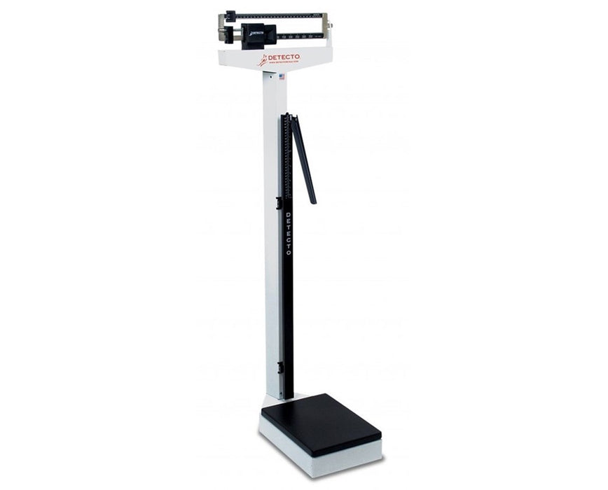 Eye Level Physician Scale w/ Height Rod - Pounds & Metric (450 lbs. & 180 kg)