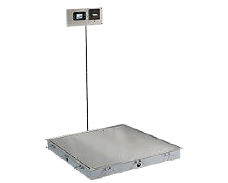 Solace In-Floor Dialysis Scale 36"x36" SS Deck