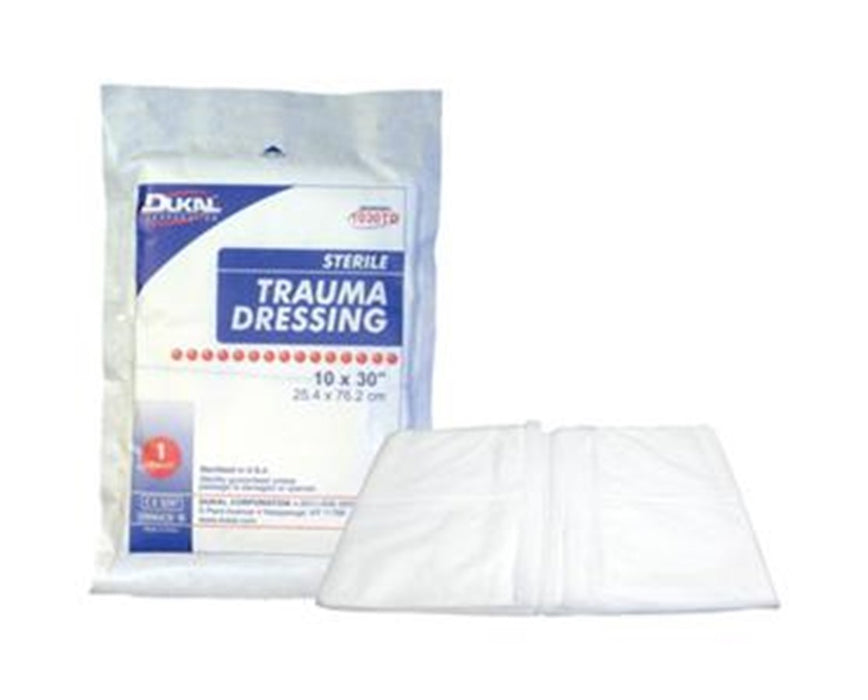 Trauma Dressing, 10" x 30", 1 dressing per pack, 25 packs/case