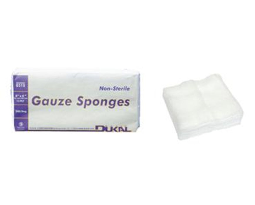 Basic Gauze Sponges, 2" x 2", 8-ply, Non-sterile (8000 Sponges/Case)