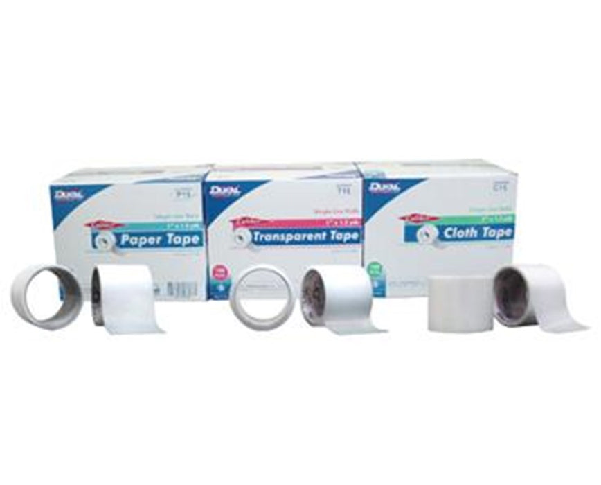Transparent Surgical Tape, 1" x 54", Non-Sterile - 500/cs