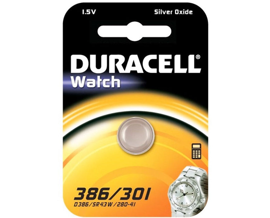 1.5V 301/386 Button Cell Battery - 36/Case