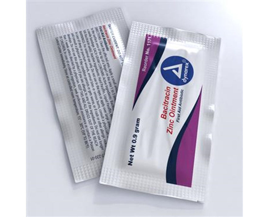 Bacitracin Zinc Ointment. Foil Pack (1728/cs)