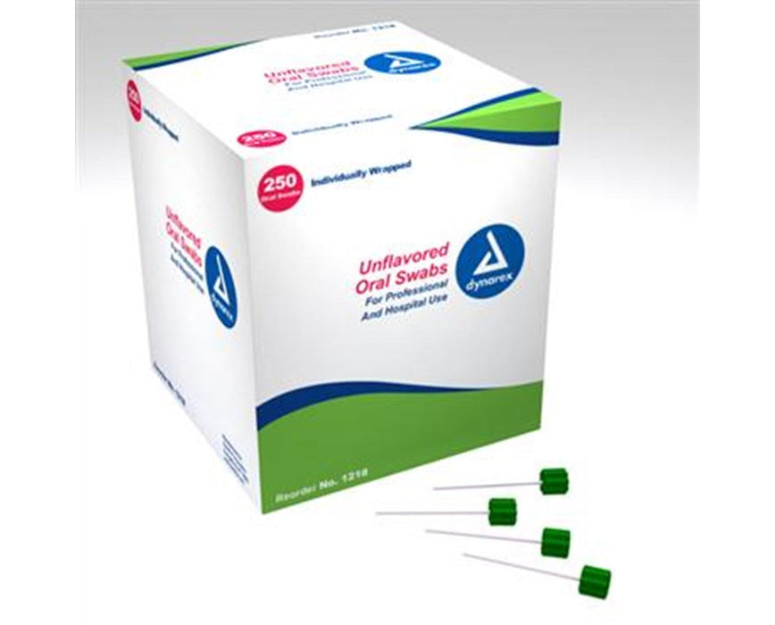 Oral Swabsticks, Unflavored (1000/cs)
