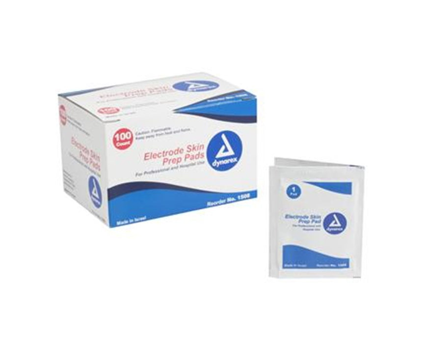 Electrode Skin Prep Pad - 1000 Total (100/bx, 10 bx/cs)