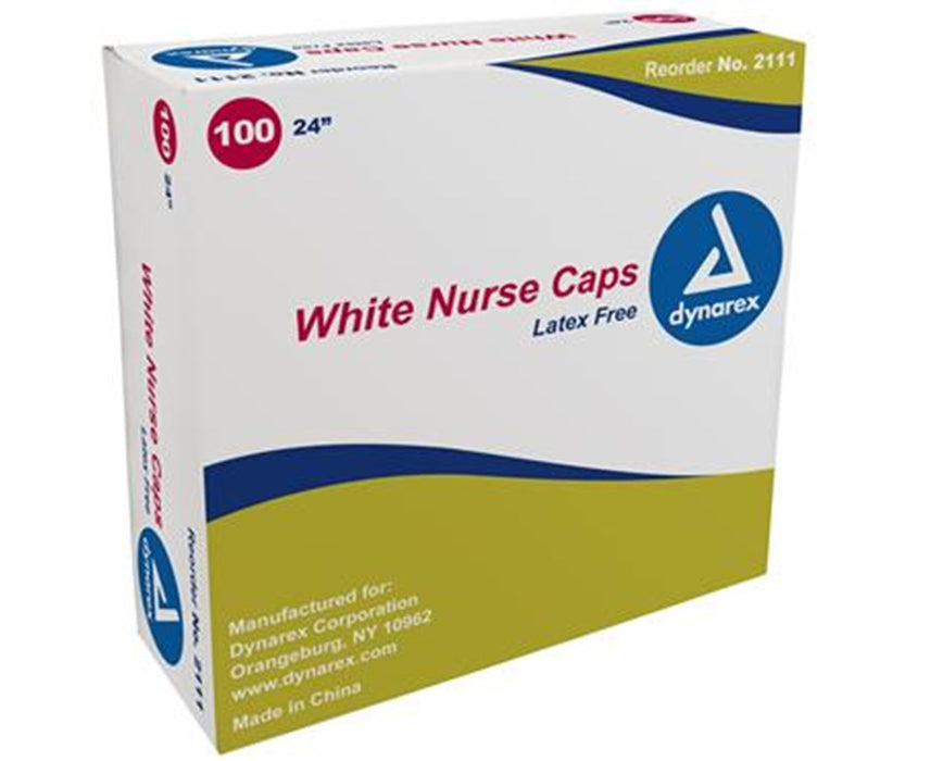 Nurse Cap Operating Room 24" White