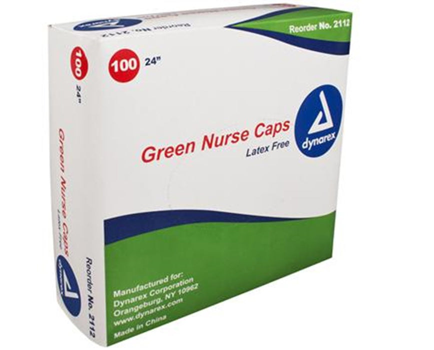 Nurse Cap Operating Room 24" Green