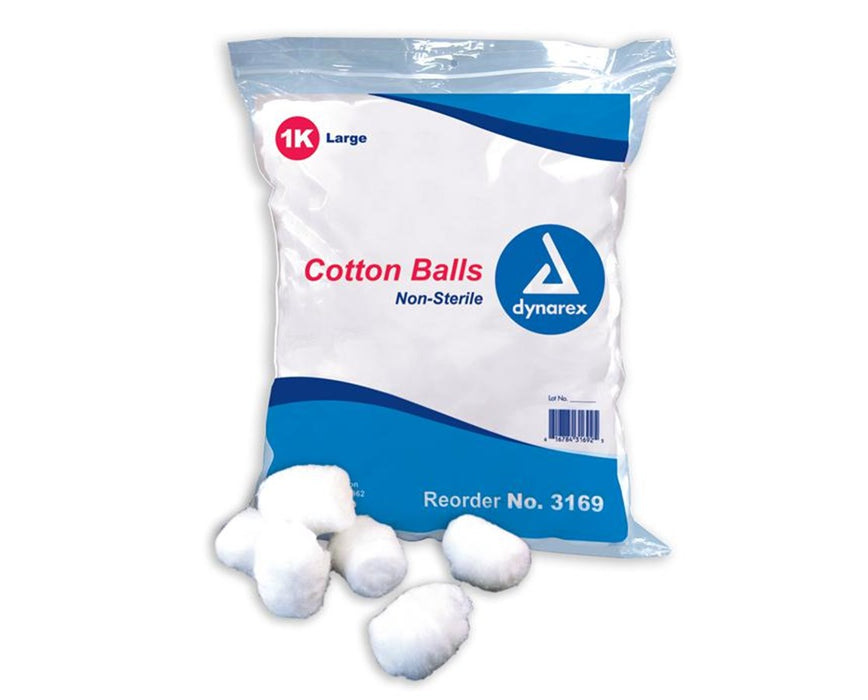 Cotton Ball, Large, Non-Sterile, 2/pk