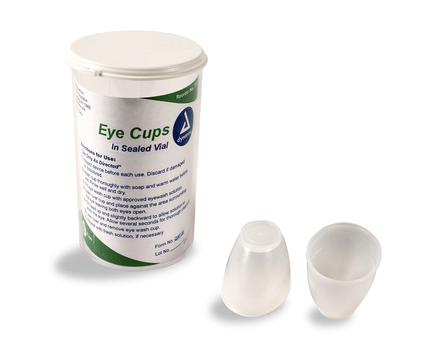 Eye Cups in Sealed Vial - 300 Total (6 cups/vial, 50 vial/case)