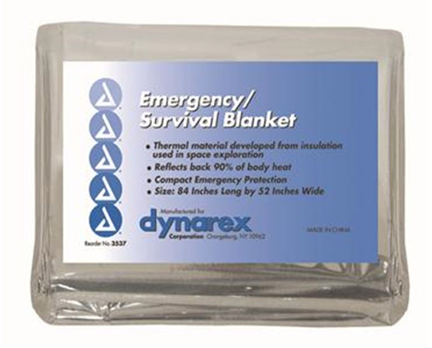 Emergency Rescue Blanket, 84" x 52" (120/case)