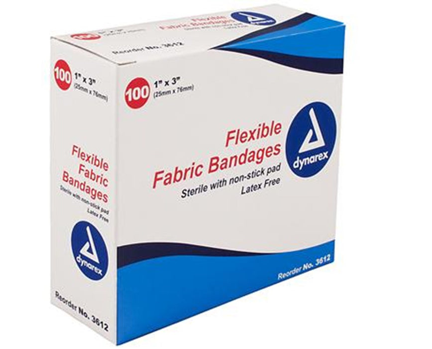 Adhesive Bandage, Fabric 1" x 3"