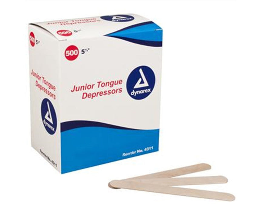 Tongue Depressor Non-Sterile - 5000 Total (500/bx, 10 bx/case)