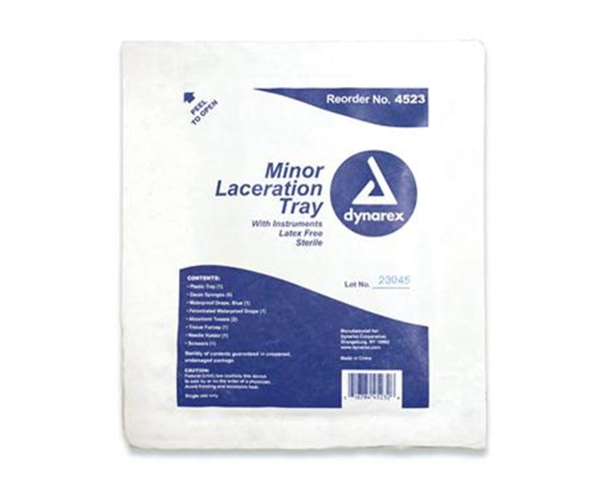 Minor Laceration Tray. Sterile (20/case)