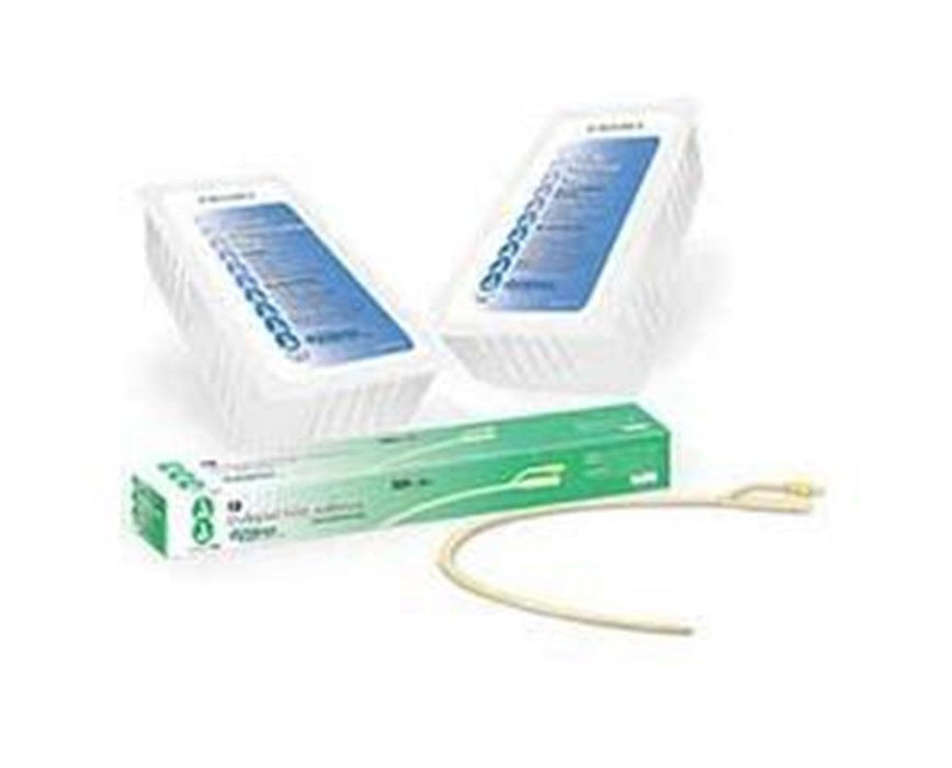 Foley Catheters, Latex, Silicone Coated, 30cc 16 Fr (10/bx)