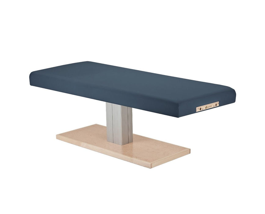Everest Spa Pedestal Bariatric Power Hi-Lo Massage Table. Flat Top