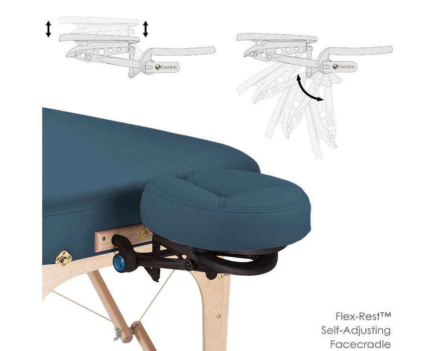 Infinity Portable Bariatric Hi-Lo Massage Table. Flat Top Foldable (Headrest Option)