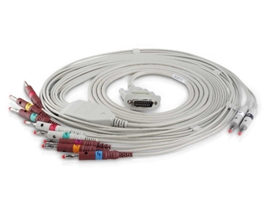 10-Lead Cable for DP12 Wired ECG Sampling Box / SE-3 Series ECG
