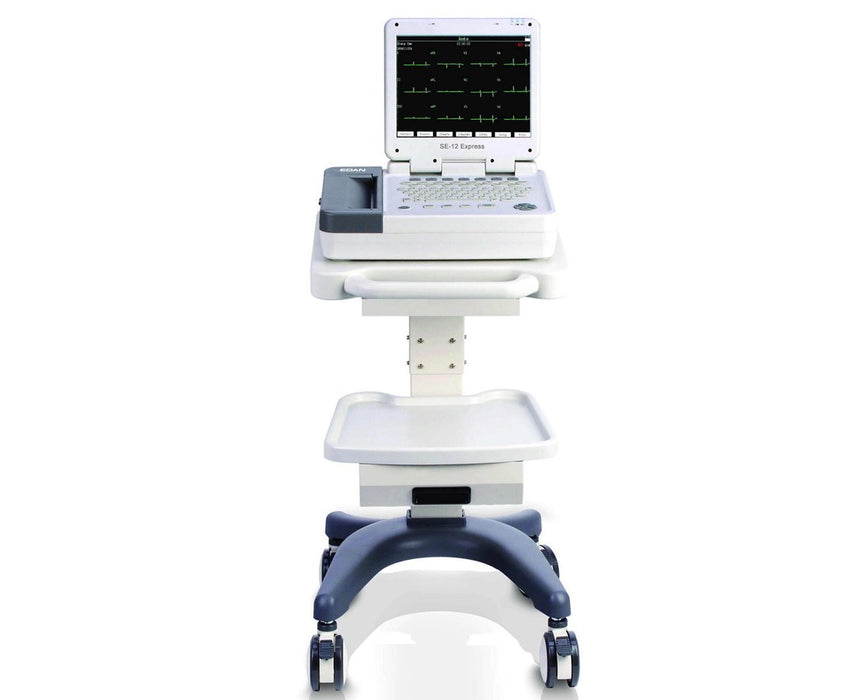 Luxury Trolley w/ Shelf for SE Series ECG Machines