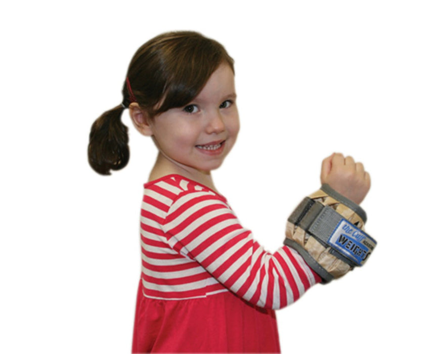 Cuff Adjustable Pediatric Weights. 2 lb - 12 x 0.17 lb inserts
