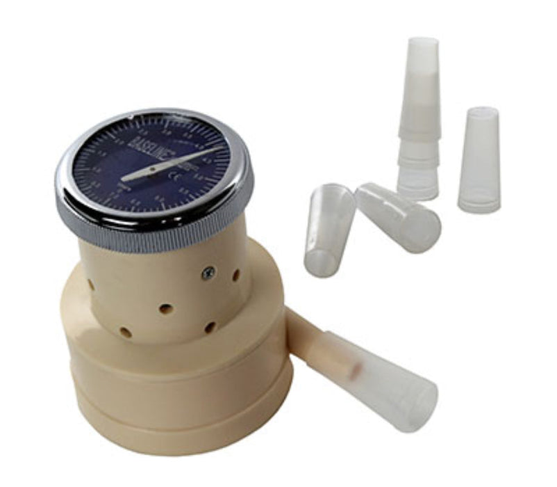 Windmill-Type Spirometer w/ 50 Plastic Mouthpieces