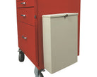 Two Gallon Steel Waste Container with Mounting Bracket