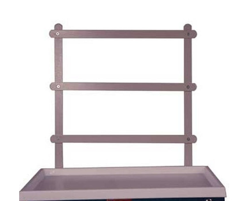 Raised Back Rail for Classic Line and E-Series Carts