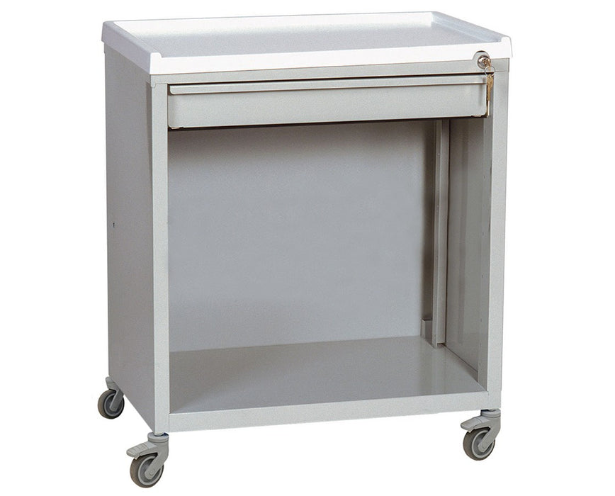 ETC Line One Drawer Treatment Cart w/ Lower Compartment