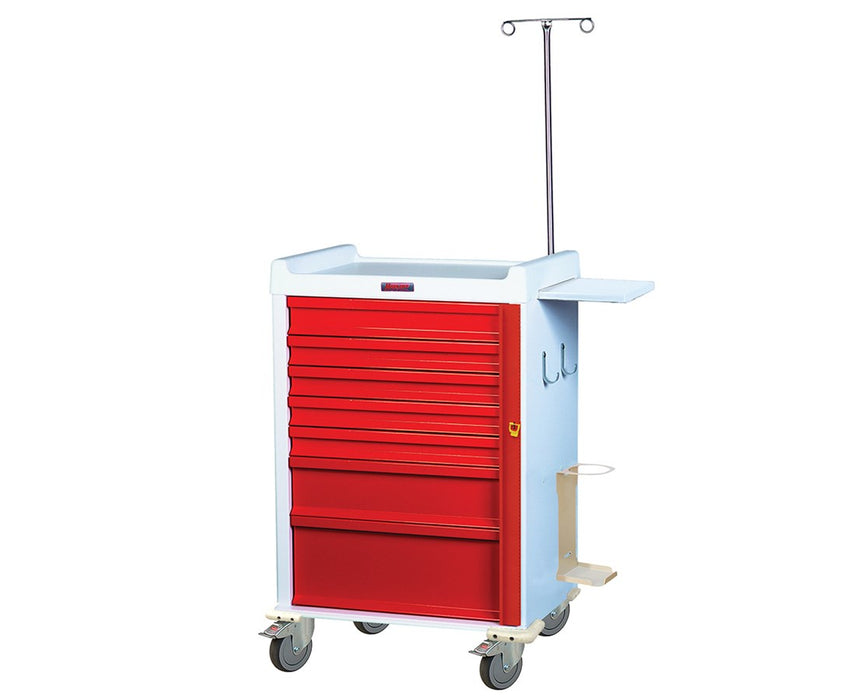 MR-Conditional Seven Drawer Emergency Cart