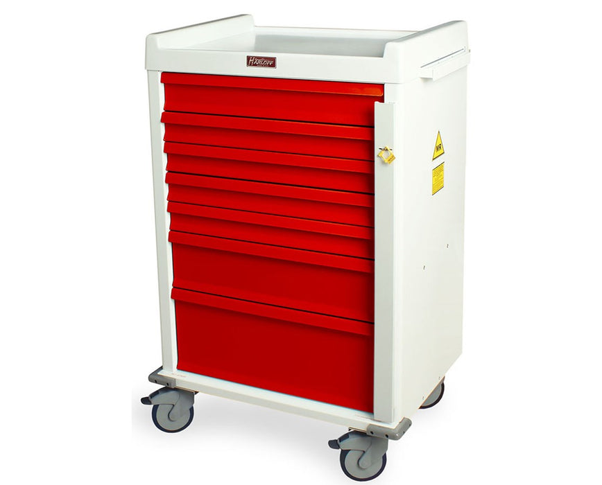 MR-Conditional Seven Drawer Emergency Cart