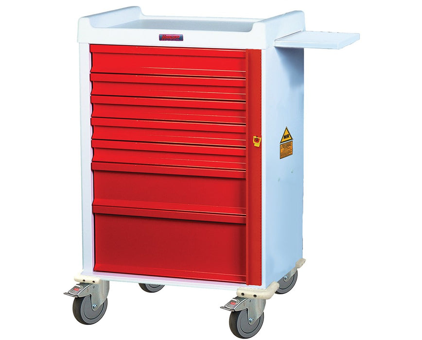 MR-Conditional Seven Drawer Emergency Cart - Standard Package