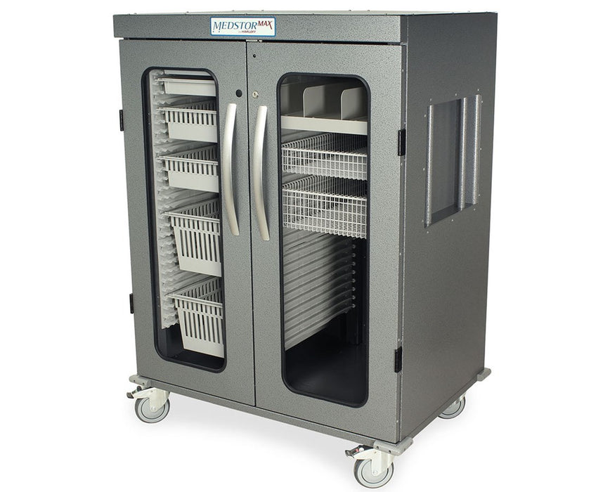 Medstor Max 3/4 Height Double Column Storage Cart