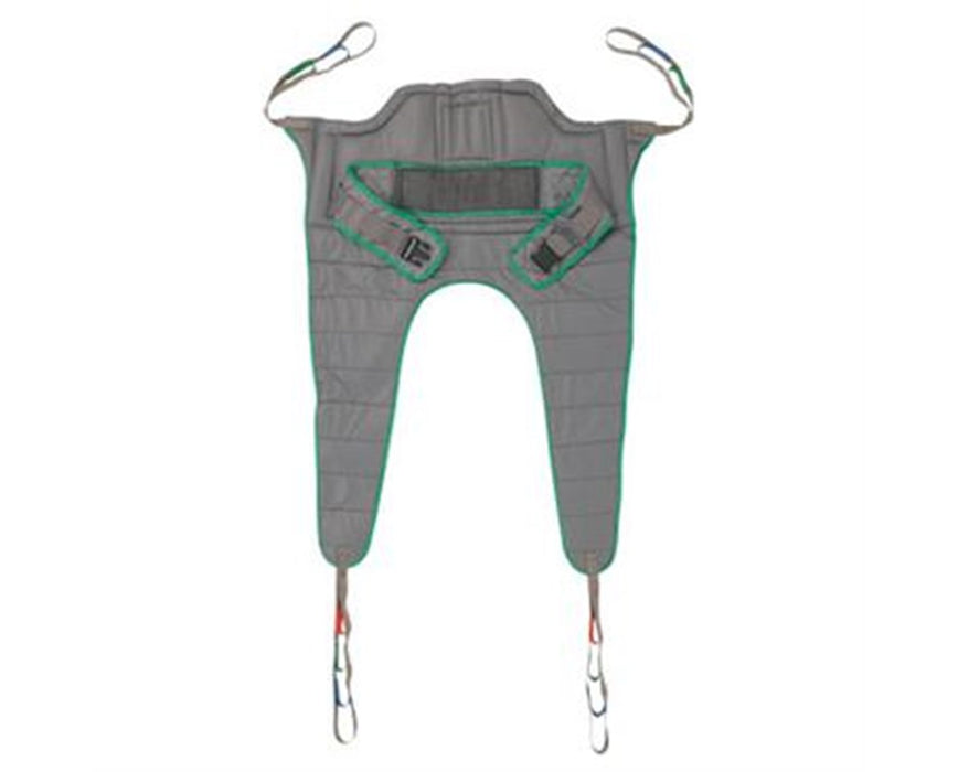 Transfer Sling for Stand Assist Lifts, Large (Green Trim)