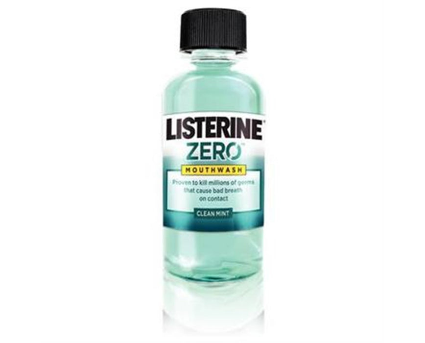Listerine ZEROMouthwash 3.2 oz - 24/cs