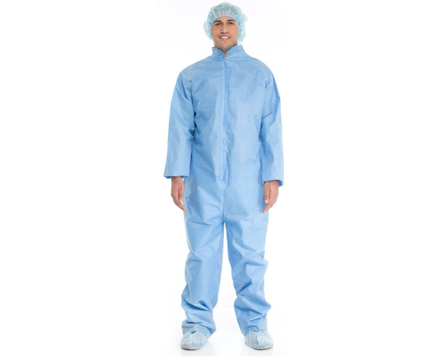 Kimberly Clark Protective Coverall, Blue, Large - 24/cs