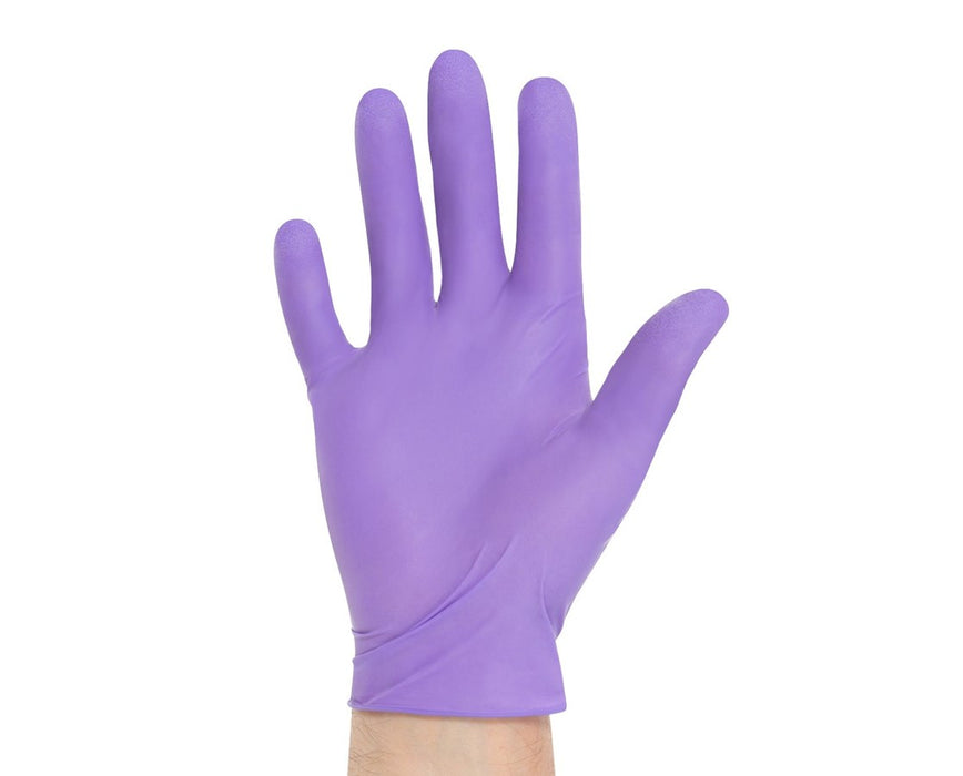 Purple Nitrile Exam Gloves Sterile Medium - Pairs - 200/Case