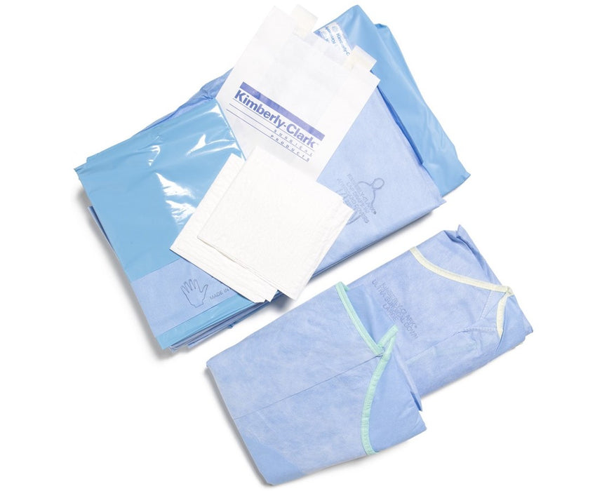 C-Section Fluid Collection Drape II, 100" x 72" x 120", Sterile - 8/cs