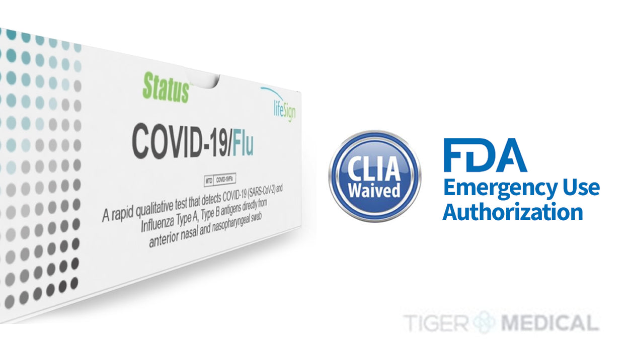 Status COVID-19/Flu A&B Test Kit (25/bx)